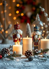 Weihnachten nutcrackers holiday  decoration christmas toy festive merry celebration