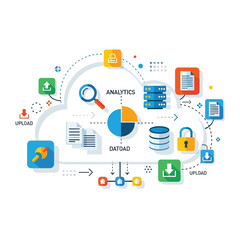 Aesthetic Digital Marketing Technology Graphic