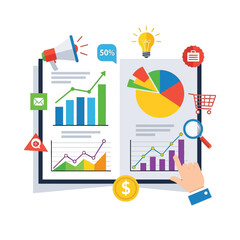 Aesthetic Digital Marketing Technology Graphic