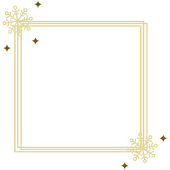 Merry Christmas and New Year Frame