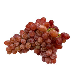 grapes isolated on white background