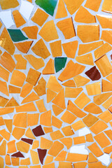 Colorful mosaic collage background

