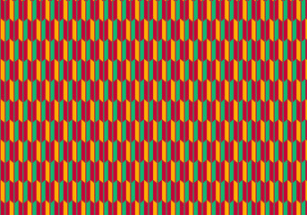 シンプルな和柄　矢絣