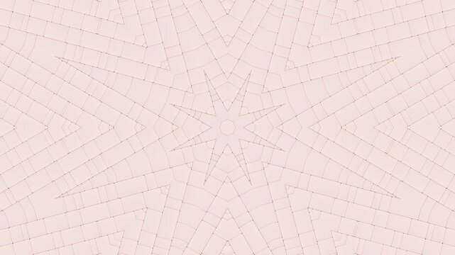 Kinetic typography kaleidoscope integrating 3D mandala patterns with rotating geometric letters and inspirational words for motivational videos, brand mantras, and educational content