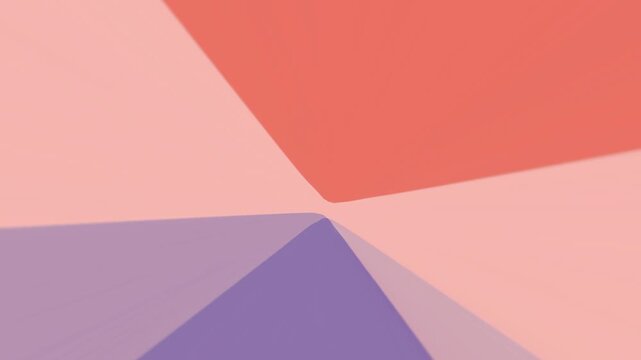 Triangular shaped light coloured wave animation background video 