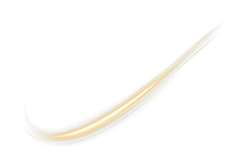 A brilliant golden light beam shining against a deep black background