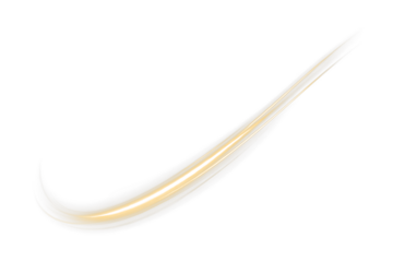 A brilliant golden light beam shining against a deep black background