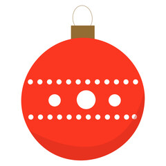 Christmas Ball Illustration