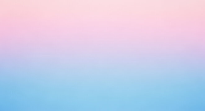 Soft pastel gradient background with pink and blue colors for gentle, calm, or dreamy concept, and modern design backdrop