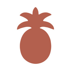 vector illustration of an pineapple fruit