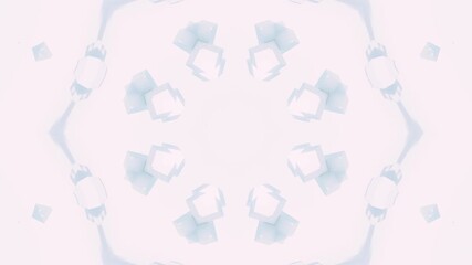 Hypnotic 3D Mandala Kaleidoscope Animation Featuring an Ornamental Abstract Mosaic with Vibrant Geometric Patterns for Creative Motion Graphics - Powered by Adobe