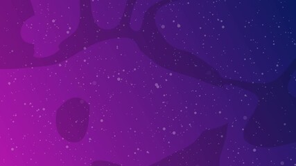 Abstract Purple Gradient Space Nebula Starry Background - Powered by Adobe
