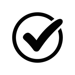 check mark icon vector illustration © Rabea