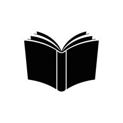 Open Book Icon Vector Illustration