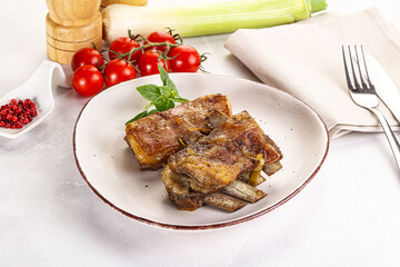 Roasted Lamb ribs with spices