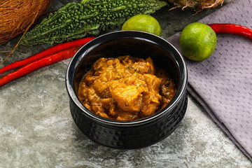 Indian cuisne - Chicken massala with sauce