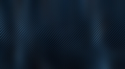 Abstract dark blue background with diagonal lines and blurred light effect creating depth