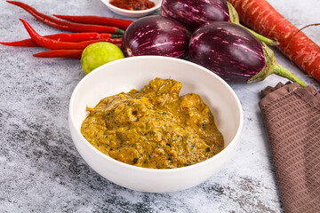 Indian chicken masala corma curry