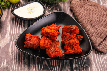 Indian cuisine - hot Fish Tikka