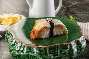 Japanese cuisine - sushi with eel