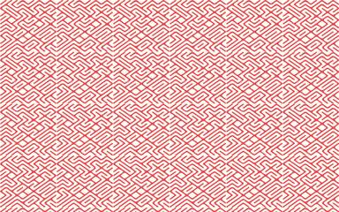 Abstract geometric pattern design with bold colors