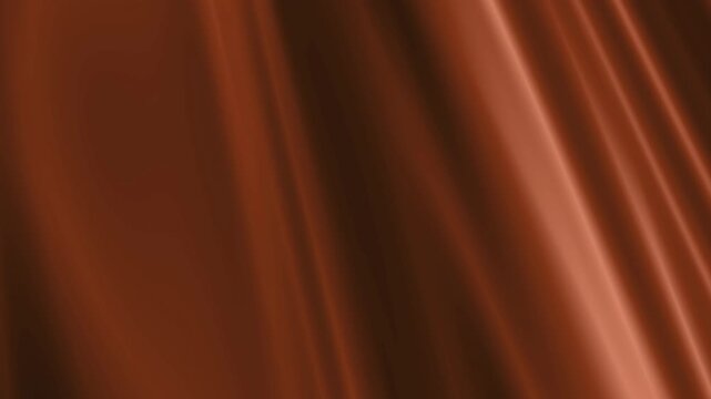 beautiful romantic sexy draped seductive rustic bronze orange copper fashion fabric material floating slowly and sensually in the light floaty breeze 4K motion graphic animation background wallpaper