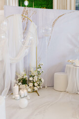 Elegant floral decor perfect for special events and parties