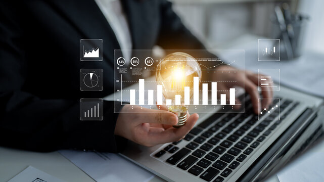 An interface for financial data analysis and stock market reporting. A collection of charts for tracking trends, performance, and investment data. Motif