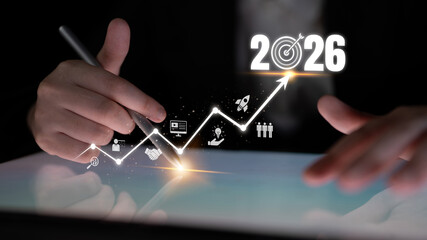 2026 business goal and growth strategy focuses on business, goal, and growth through roadmap, development, and team-driven achievement with future planning Latch