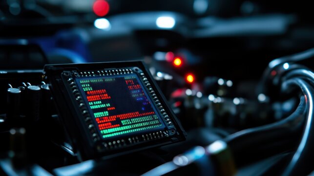 Car ECU Bench Reading Process for Engine Remapping and Performance Tuning, Automotive Electronics Calibration for Power Increase and Optimization in Vehicle Technology Workshop