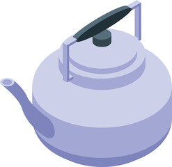 Classic metal kettle pouring hot water, perfect for preparing tea or coffee