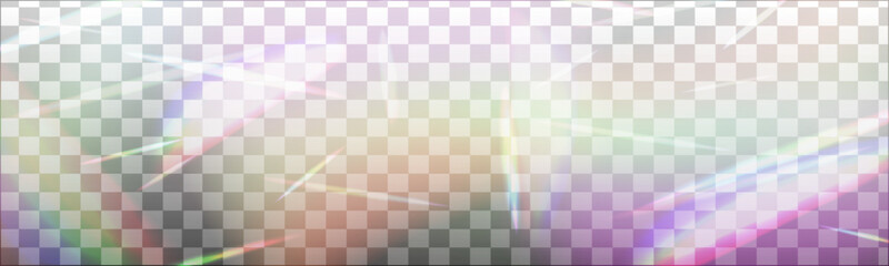 Soft light prism reflections on glowing background. Shiny diamond hues and rainbow tones form a delicate overlay and radiant prism background.