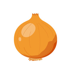 玉ねぎのシンプルなイラスト