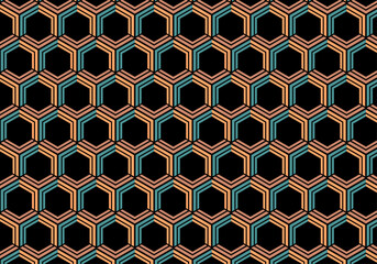 可愛い和柄素材　亀甲