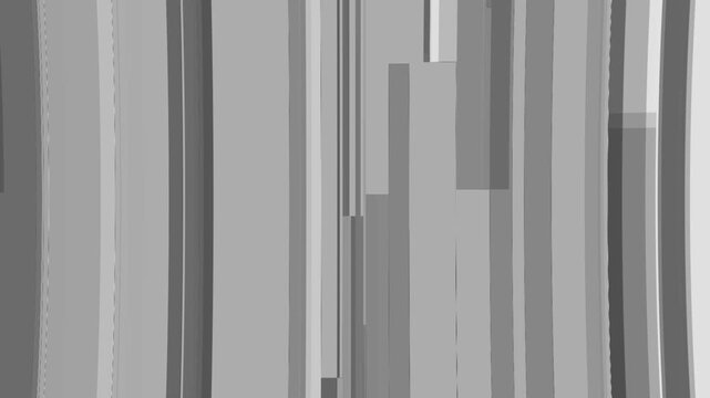 Abstract vertical stripes and rectangles in varying shades of gray and white creating a textured background pattern