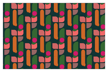 seamless retro pattern