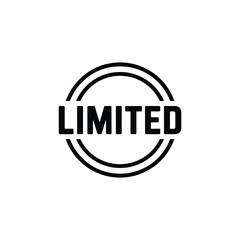 Bold black text limited inside concentric circles emblem