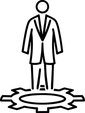Modern illustration of an emergency mode feature line icon