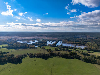 Zelters Teiche in Wittichenau in der Lausitz.