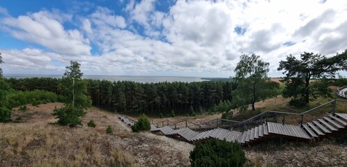 landscape with mountains