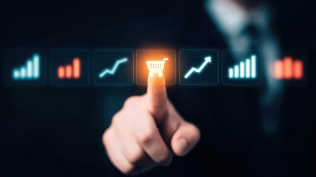 Metaverse data cloud representing digital economy metrics increase output satisfaction score sales value index futuristic finance