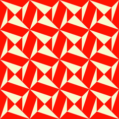 Geometrical ornament. Triangle, quadrangle shapes pattern. Abstract backdrop. Triangles, quadrangles wallpaper. Geometric background. Ethnic motif. Mosaic ornate. Digital paper. Textile print. Vector