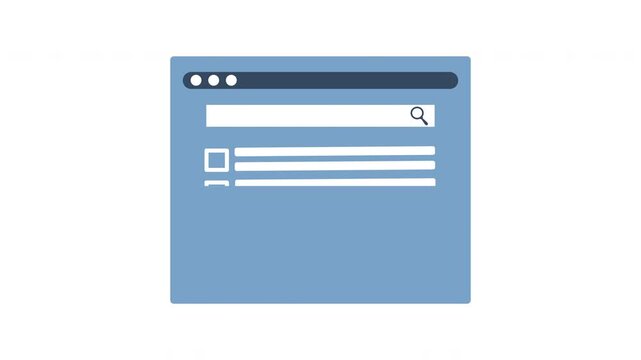 check list web template animation