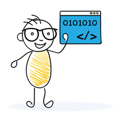 Design binary code programming software development data science algorithm coding technology innovation digital system verctor art illustration png