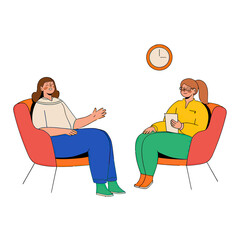Design therapy session mental health counseling psychologist patient consultation talk wellness support meeting help verctor art illustration png