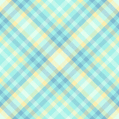 Pastel plaid pattern. A versatile design with intersecting lines in soft blue, yellow, and green. Ideal for backgrounds, textiles, and various creative projects.
