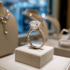 Diamond ring display