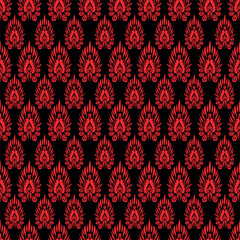 red seamless pattern