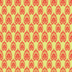 seamless damask pattern