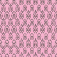 seamless damask pattern